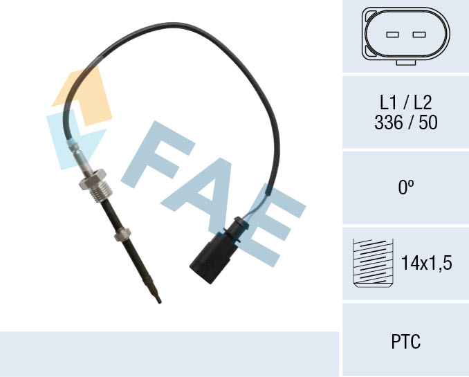 Sensor uitlaatgastemperatuur FAE 68025