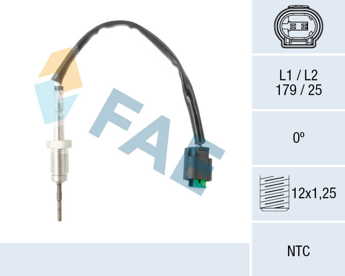 Sensor, uitlaatgastemperatuur FAE 68602