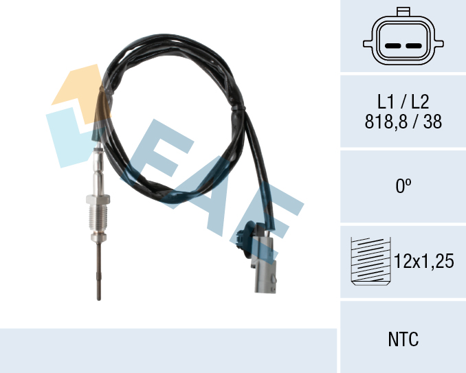 Sensor, uitlaatgastemperatuur FAE 68626