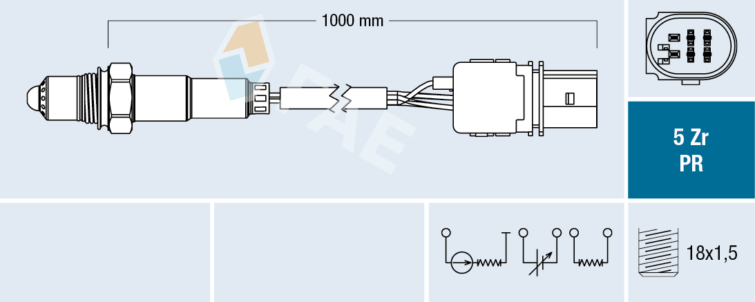 Lambda-sonde FAE 75045