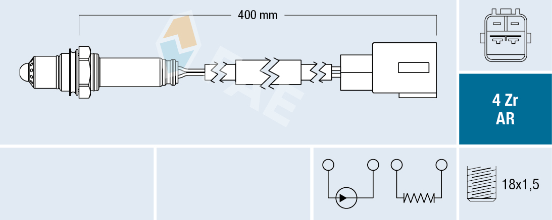 Lambda-sonde FAE 75617