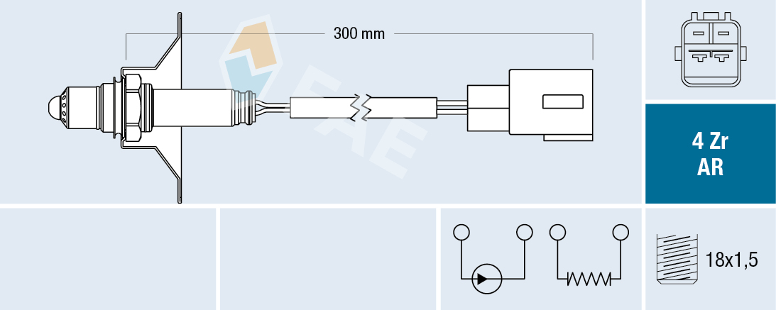 Lambda-sonde FAE 75620