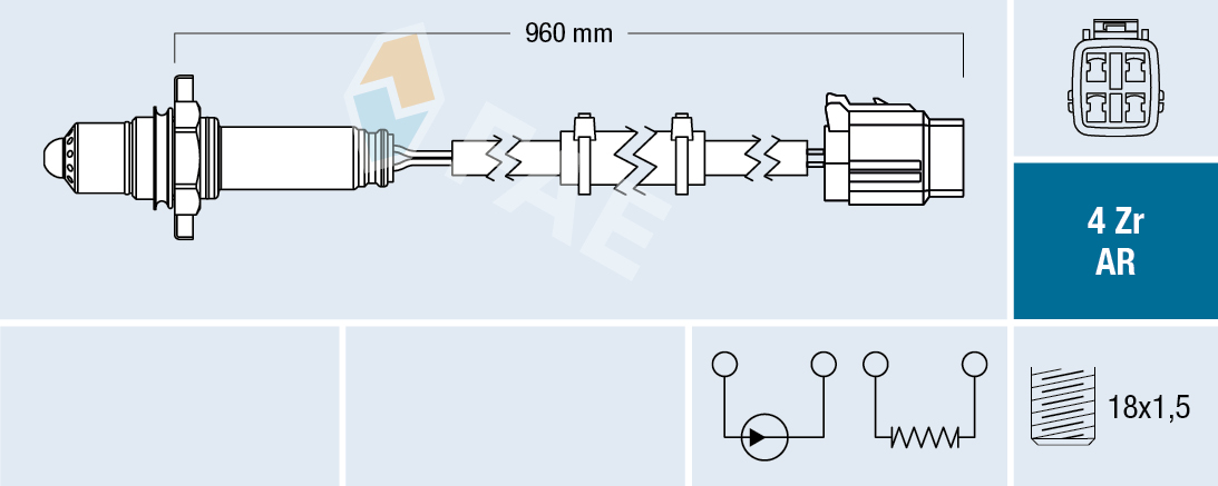 Lambdasonde FAE 75631