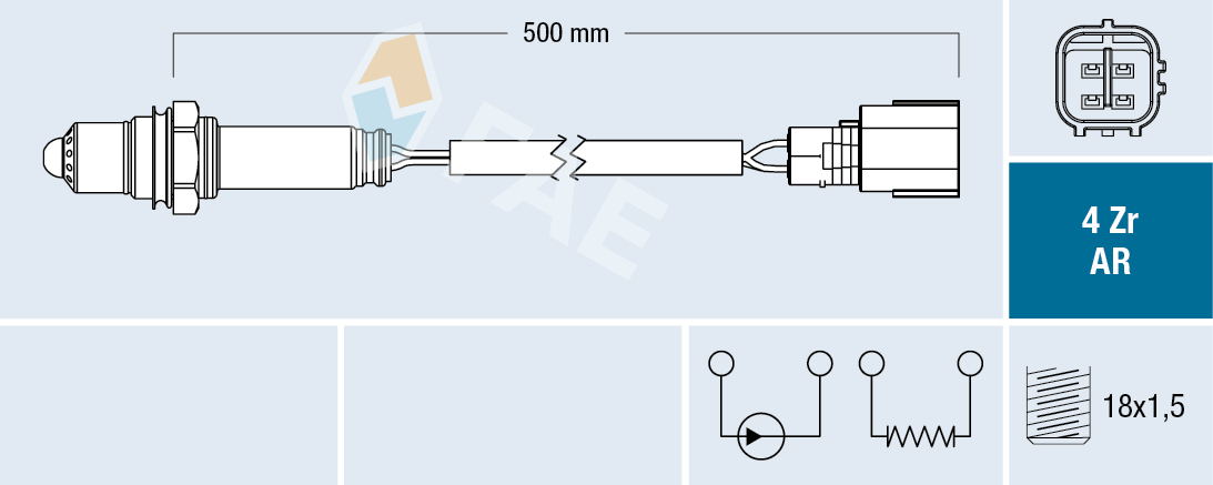 Lambda-sonde FAE 75645