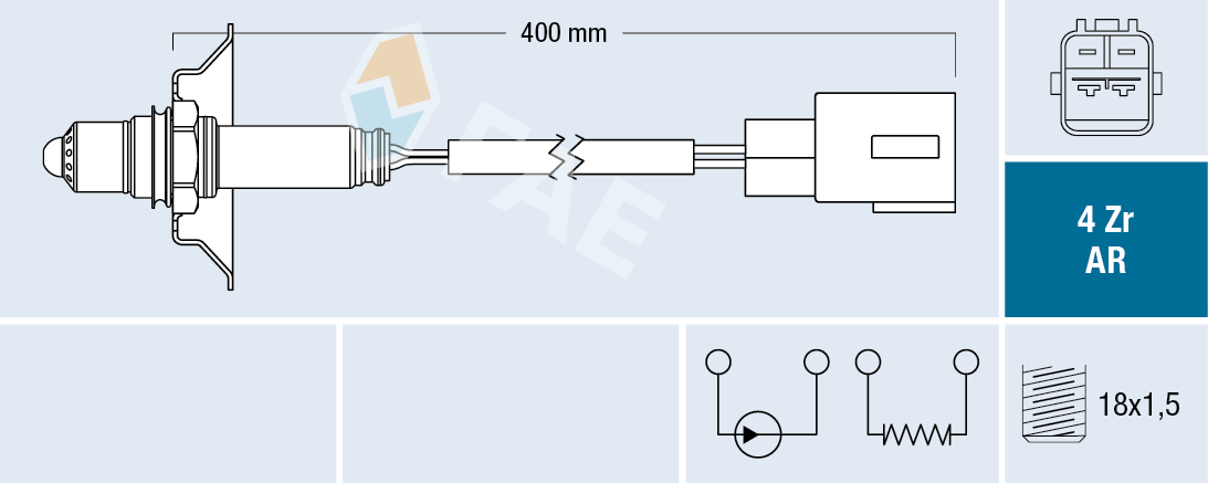 Lambda-sonde FAE 75650