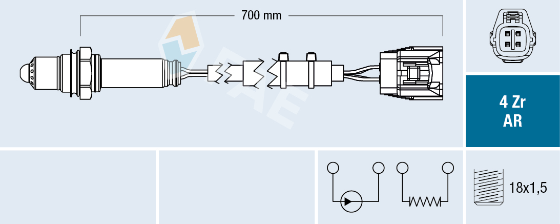 Lambda-sonde FAE 75652