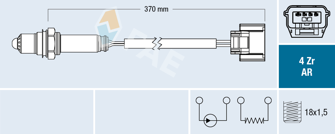 Lambda-sonde FAE 75671