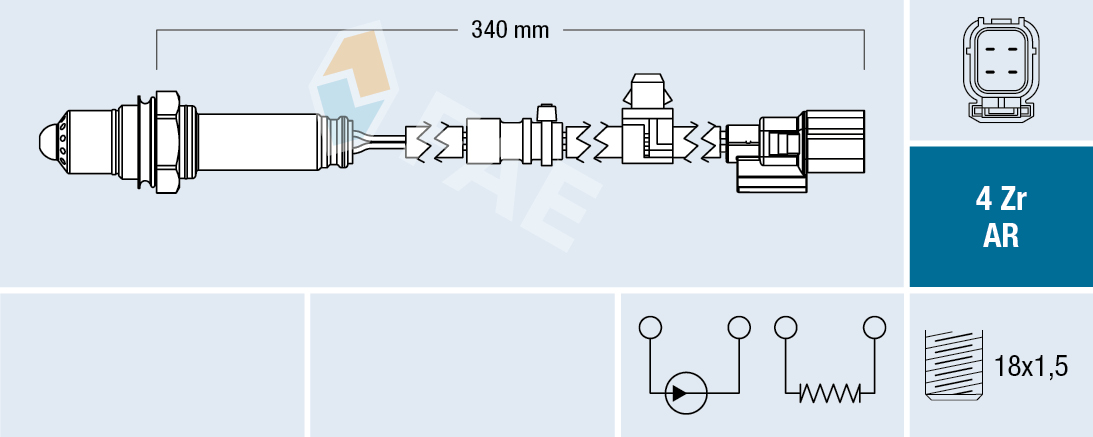 Lambda-sonde FAE 75677