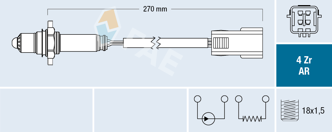 Lambdasonde FAE 75684