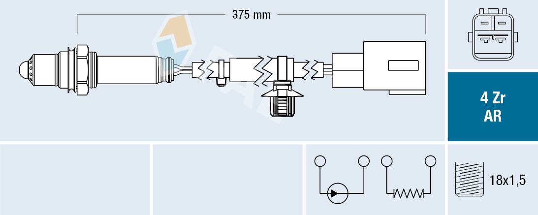 Lambda-sonde FAE 75687