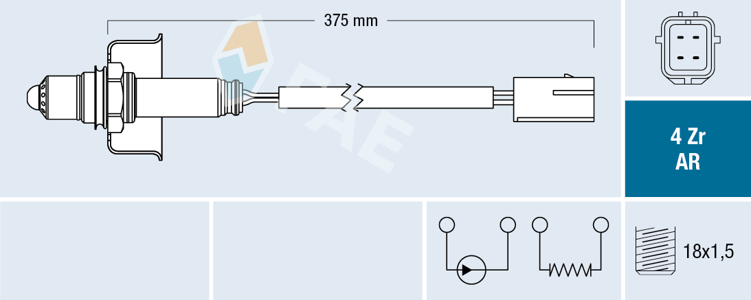 Lambda-sonde FAE 75690