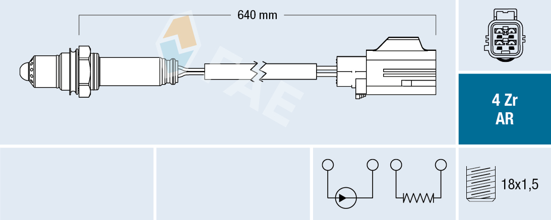 Lambda-sonde FAE 75692