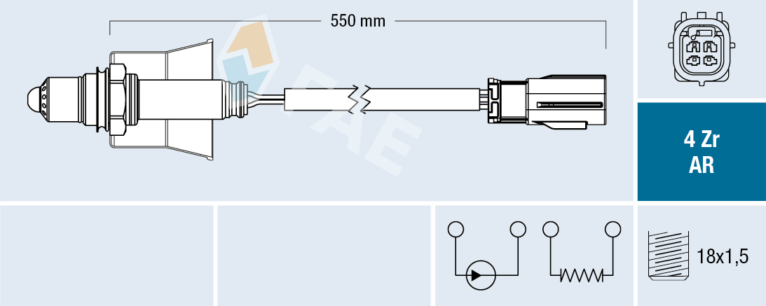 Lambdasonde FAE 75704