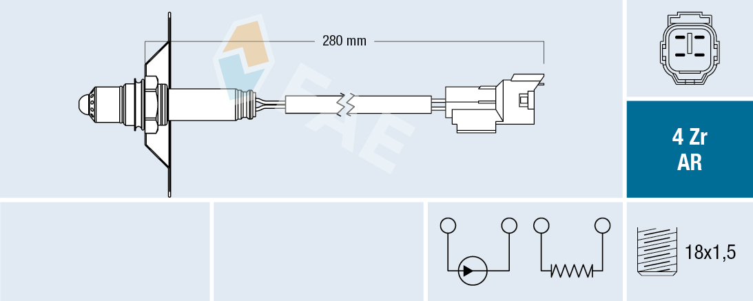 Lambdasonde FAE 75706