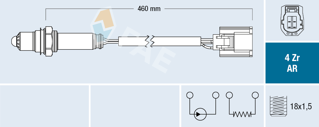 Lambda-sonde FAE 75712