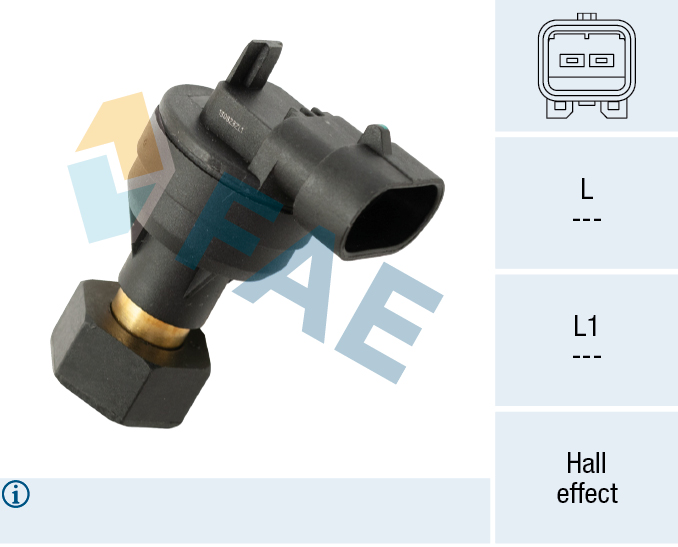 Sensor, snelheid FAE 76012