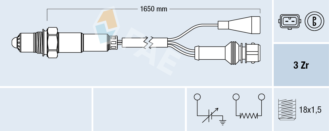 Lambda-sonde FAE 77109