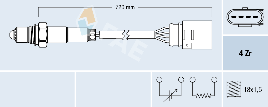 Lambda-sonde FAE 77139