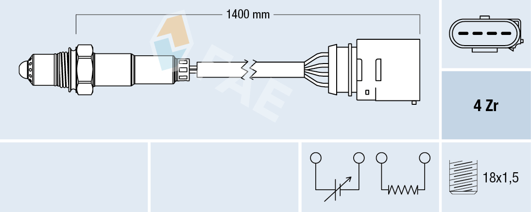 Lambda-sonde FAE 77149