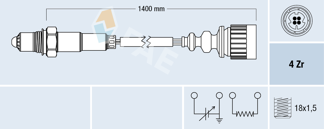Lambda-sonde FAE 77175