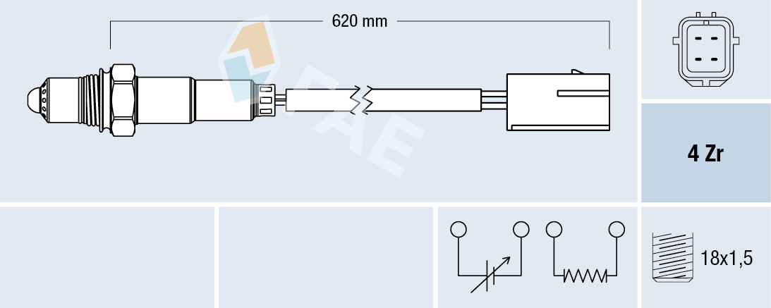 Lambda-sonde FAE 77177