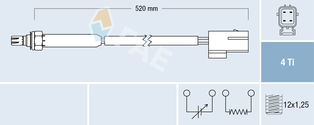 Lambda-sonde FAE 77180