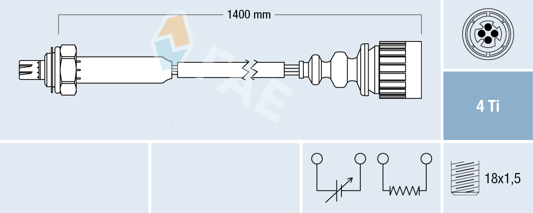 Lambda-sonde FAE 77186