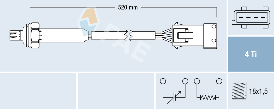 Lambda-sonde FAE 77188