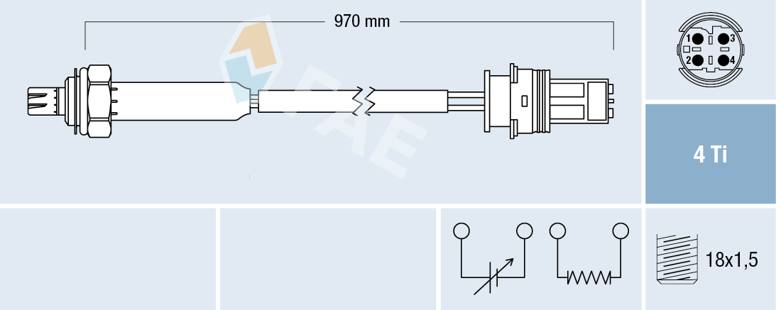 Lambda-sonde FAE 77190
