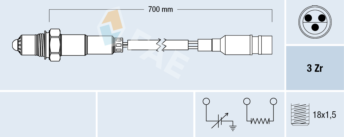 Lambda-sonde FAE 77199