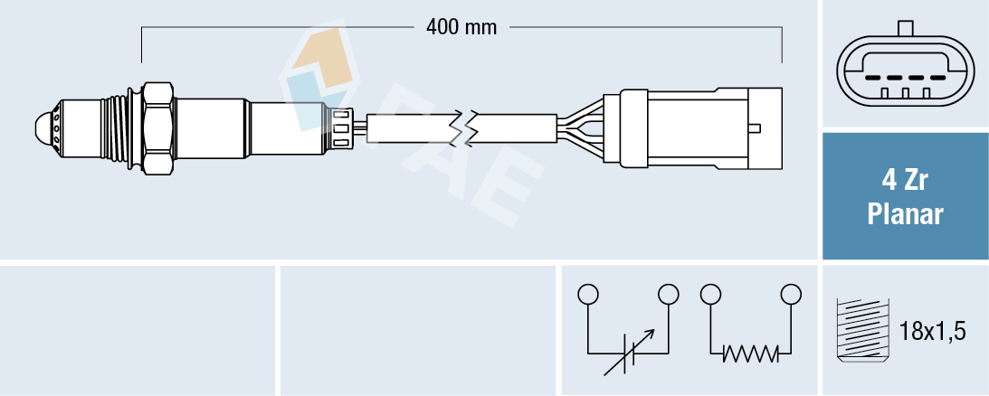 Lambda-sonde FAE 77206