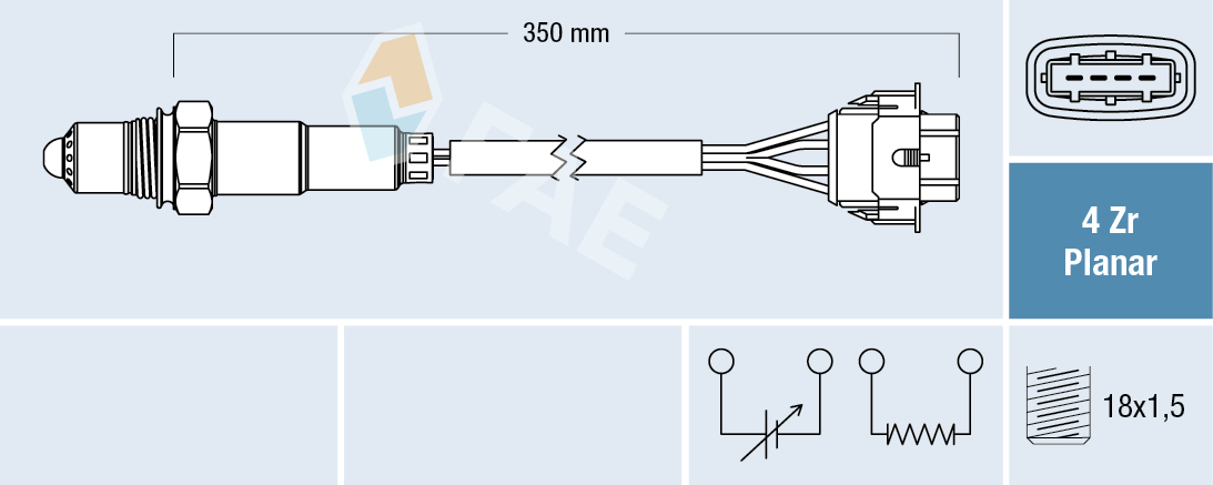 Lambda-sonde FAE 77208