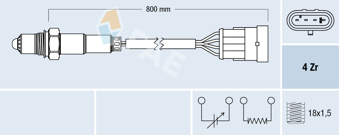 Lambda-sonde FAE 77220