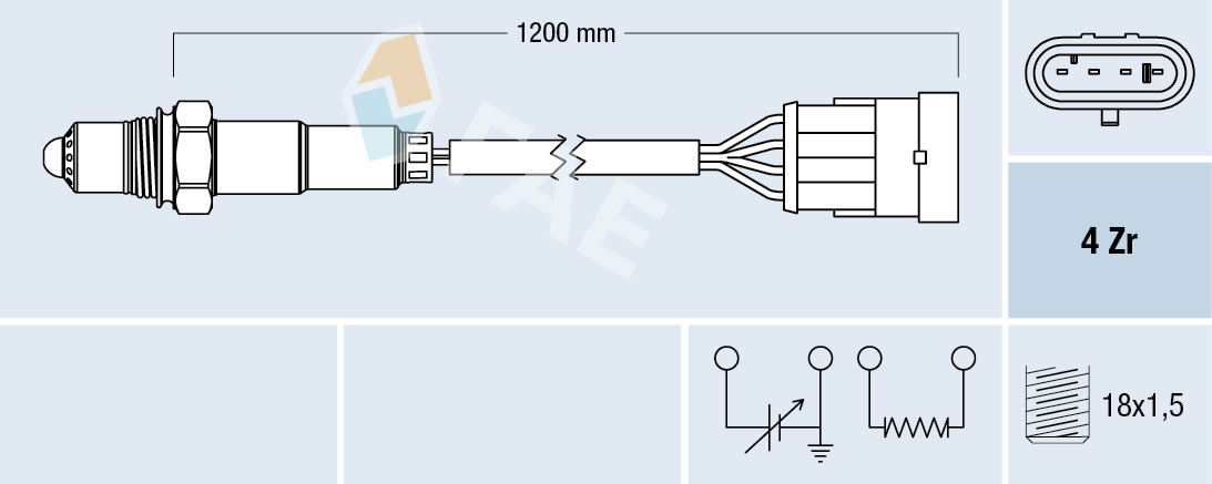 Lambda-sonde FAE 77221