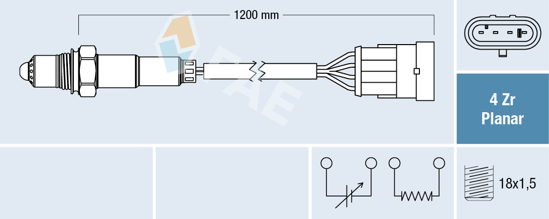 Lambda-sonde FAE 77226