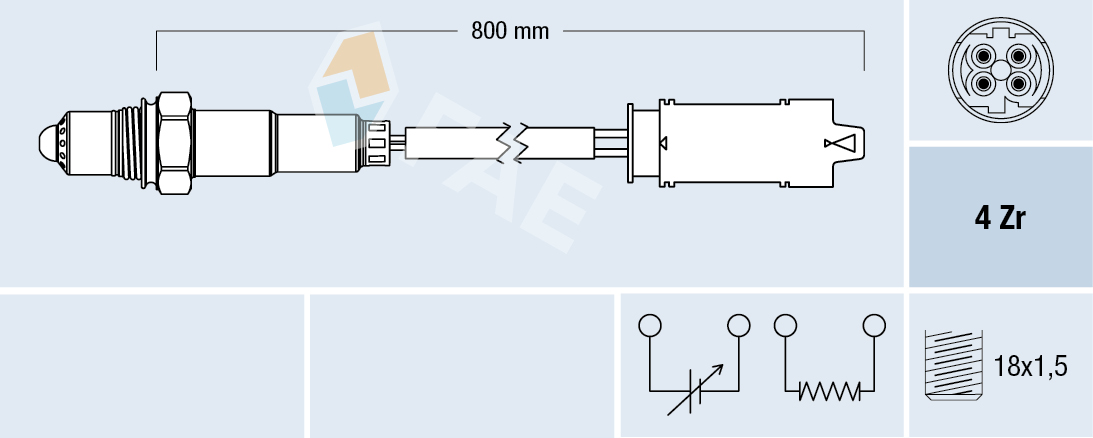 Lambda-sonde FAE 77237
