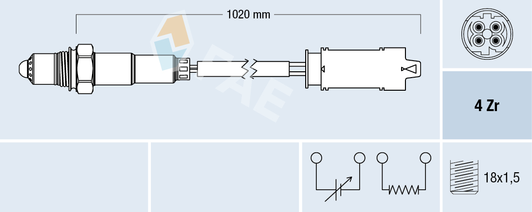 Lambda-sonde FAE 77238