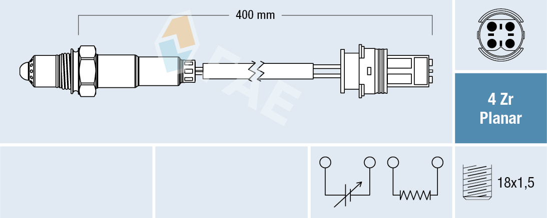 Lambda-sonde FAE 77251