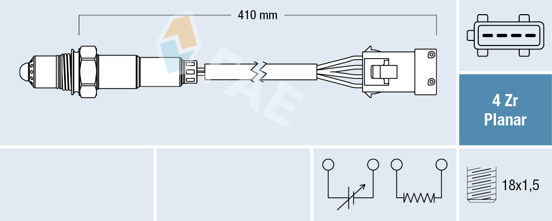 Lambda-sonde FAE 77282