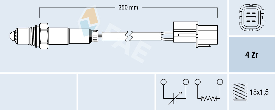Lambda-sonde FAE 77287