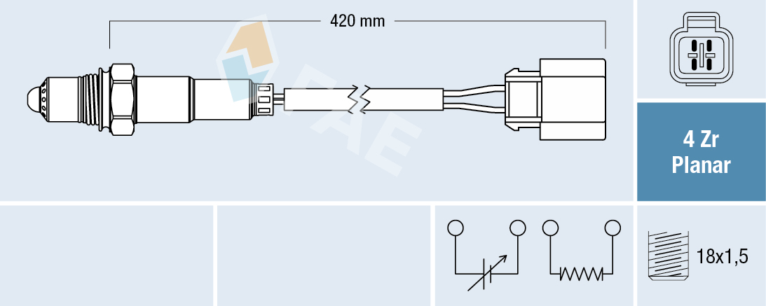 Lambda-sonde FAE 77288