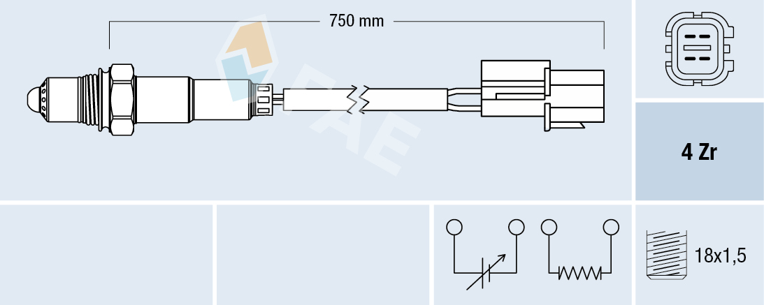 Lambda-sonde FAE 77291