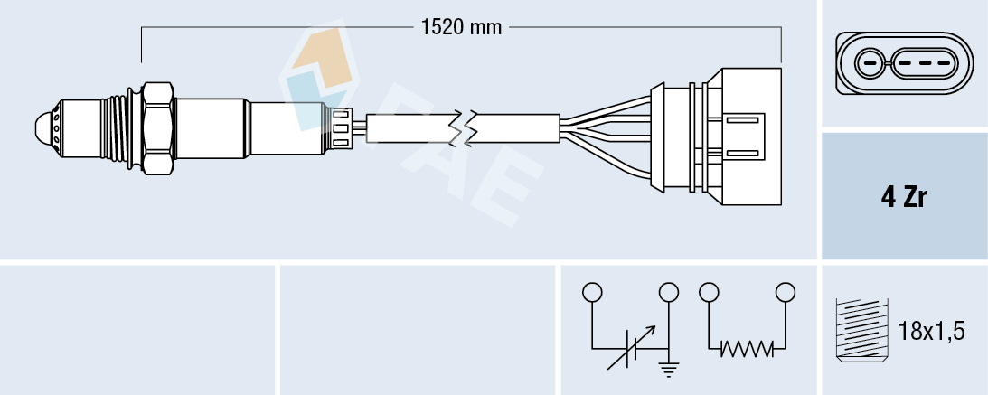 Lambda-sonde FAE 77301