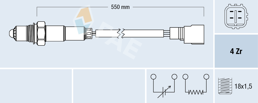 Lambda-sonde FAE 77310