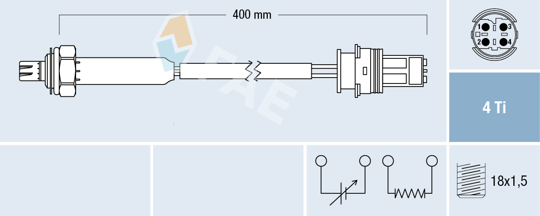 Lambda-sonde FAE 77352