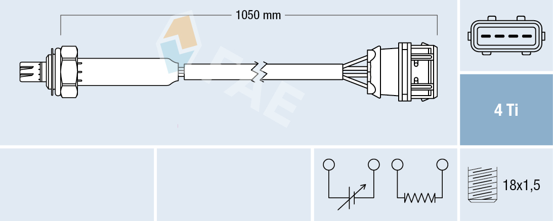Lambda-sonde FAE 77360