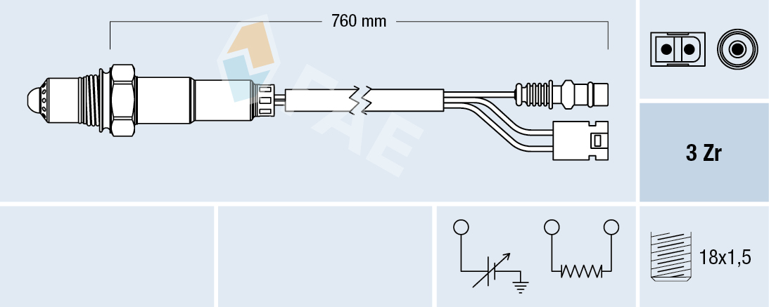 Lambda-sonde FAE 77381