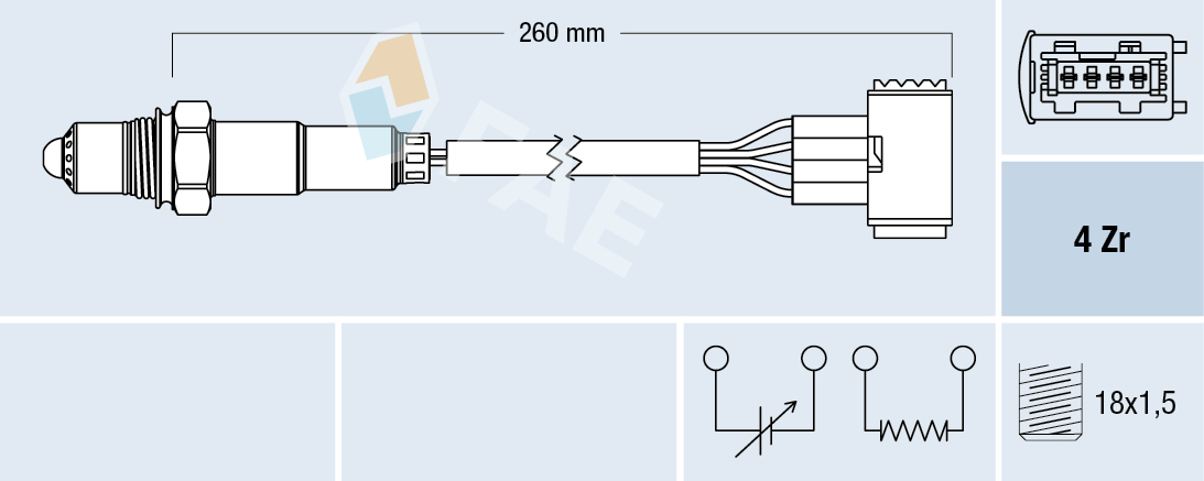 Lambda-sonde FAE 77389
