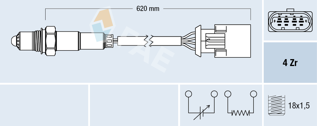 Lambda-sonde FAE 77396