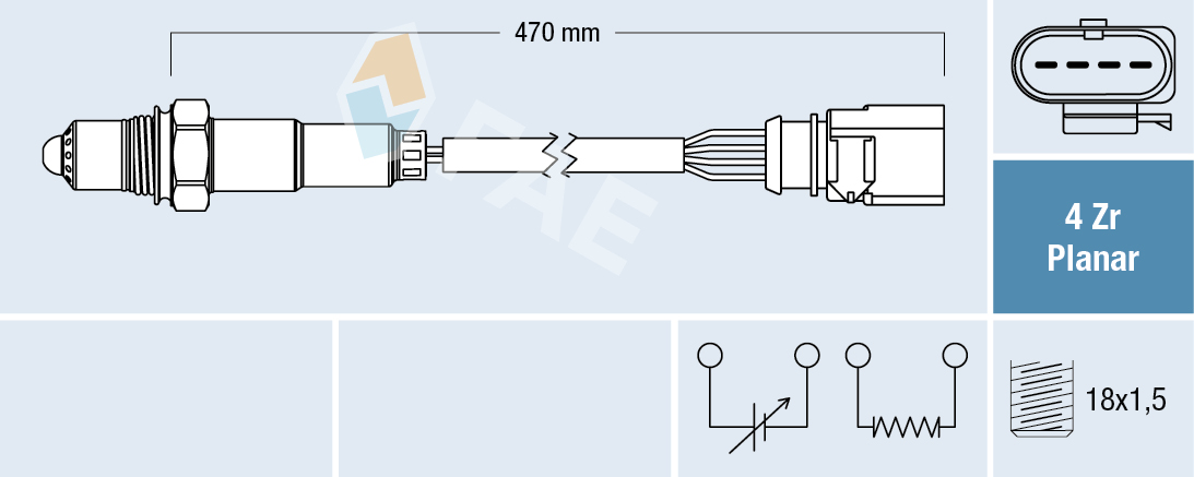 Lambda-sonde FAE 77402